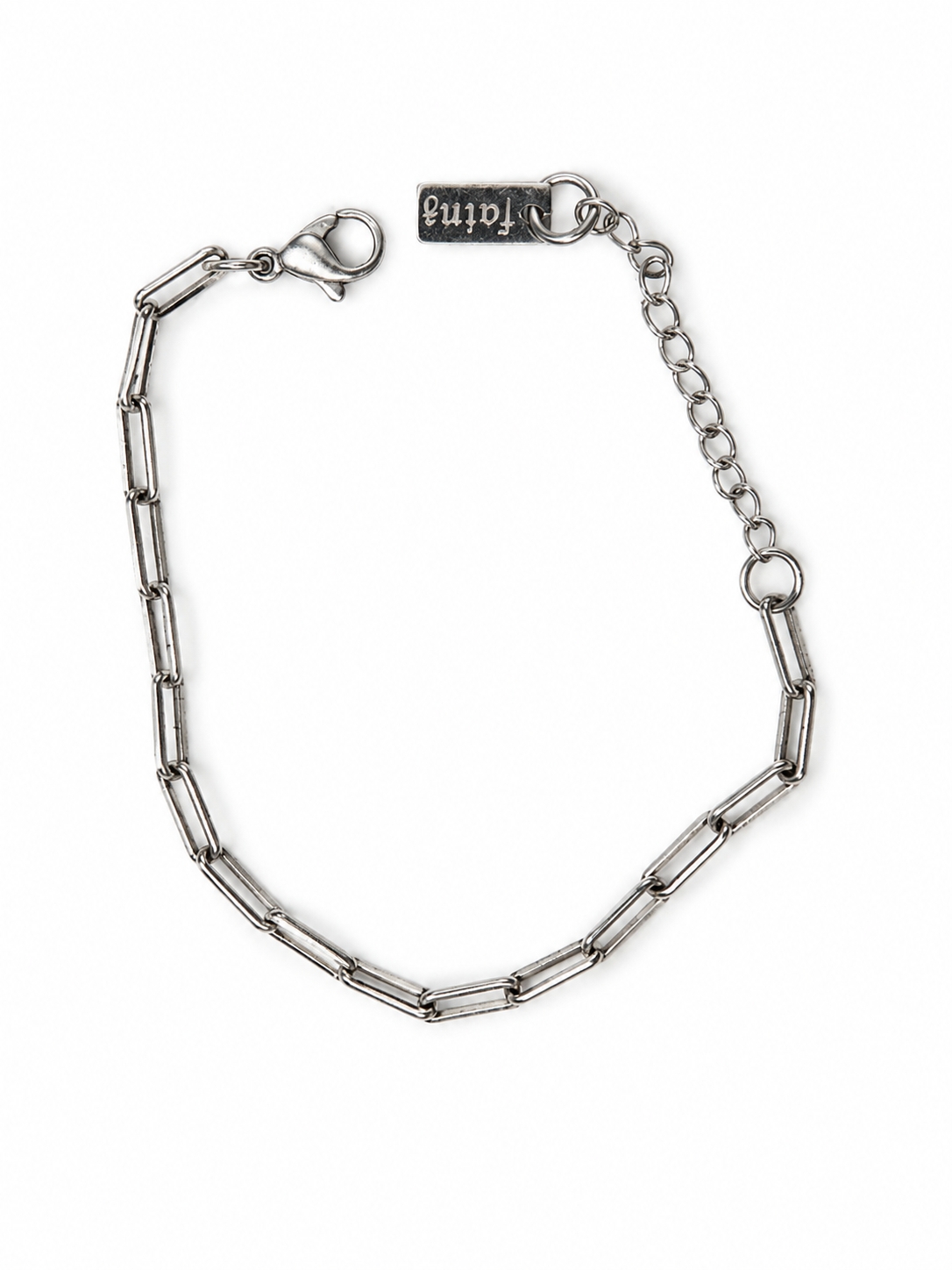 Silberfarbenes Armband
